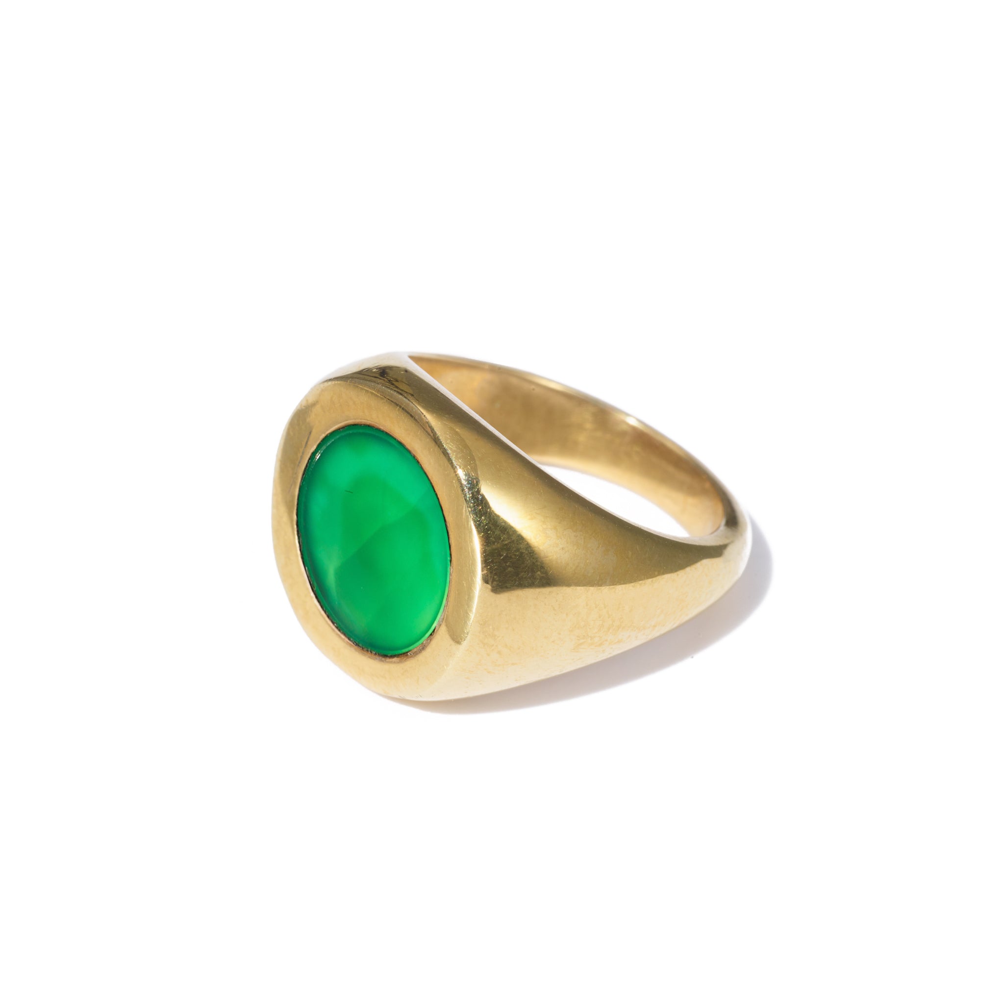 Petra Circle Signet Ring