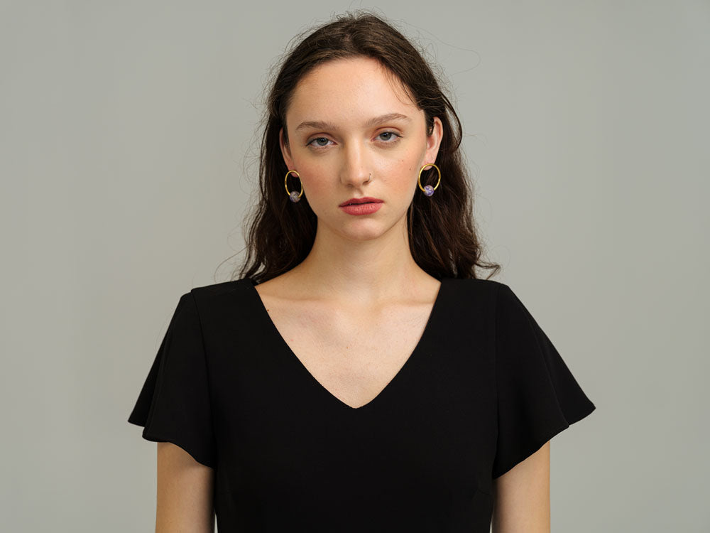 Aida Large Orbit Earrings