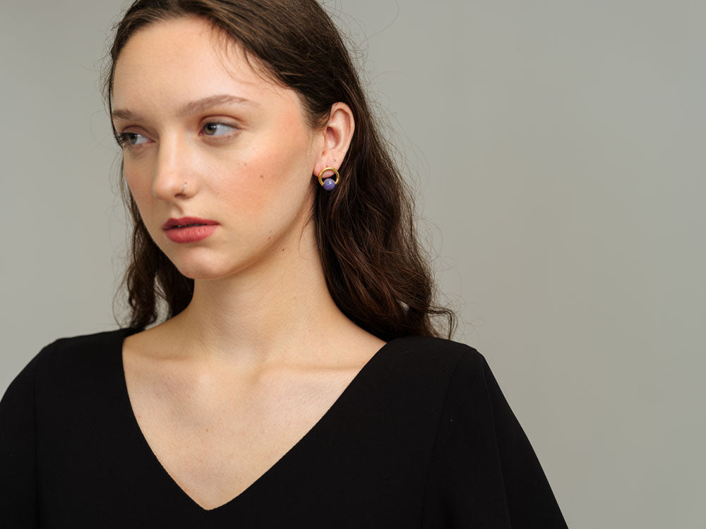 Aida Small Orbit Earrings