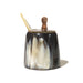 Make cooking even more fun with this handy salt pot handcrafted from upcycled horn.