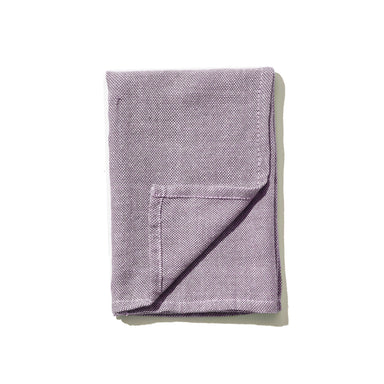 Update your table with this purple napkin, hand-woven from 100% Ethiopian cotton and dyed in small batches.